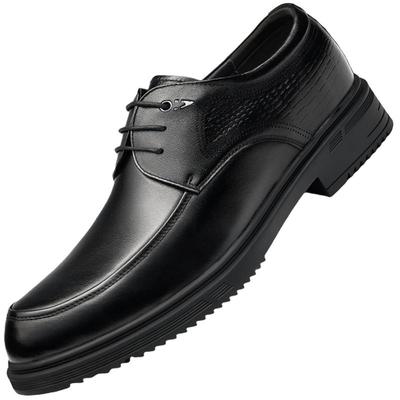 高哥内增高皮鞋10cm真皮男鞋