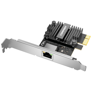 COMFAST PCI-E千兆网卡台式机电脑pcie内置有线上网主机箱独立扩展网卡接口rj45网络游戏拓展转接面板P50