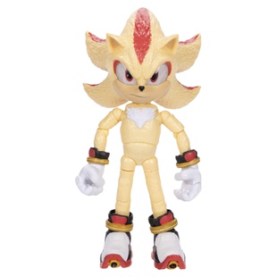 美国jakks正版 sonic刺猬索尼克3 超级夏特可动手办公仔新年礼物