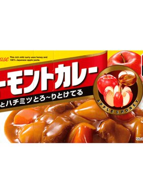 日本好侍咖喱块苹果粉蜂蜜儿童
