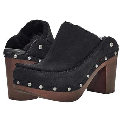 UGG女拖鞋包头反绒羊毛垫保暖