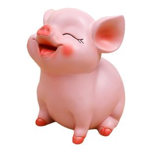 可爱猪存钱罐储蓄罐钱箱卡通男孩女孩猪猪摆件2025年新款只进不出
