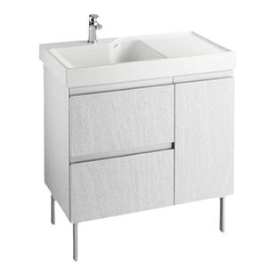 科勒浴室柜组合玲纳浴室柜镜柜组合卫生间洗漱柜洗脸洗手盆80cm