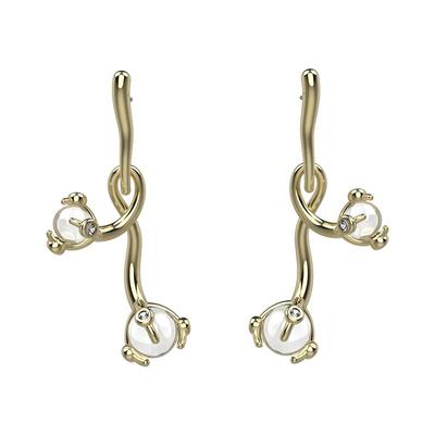 INIZIO光启之结白水晶耳环