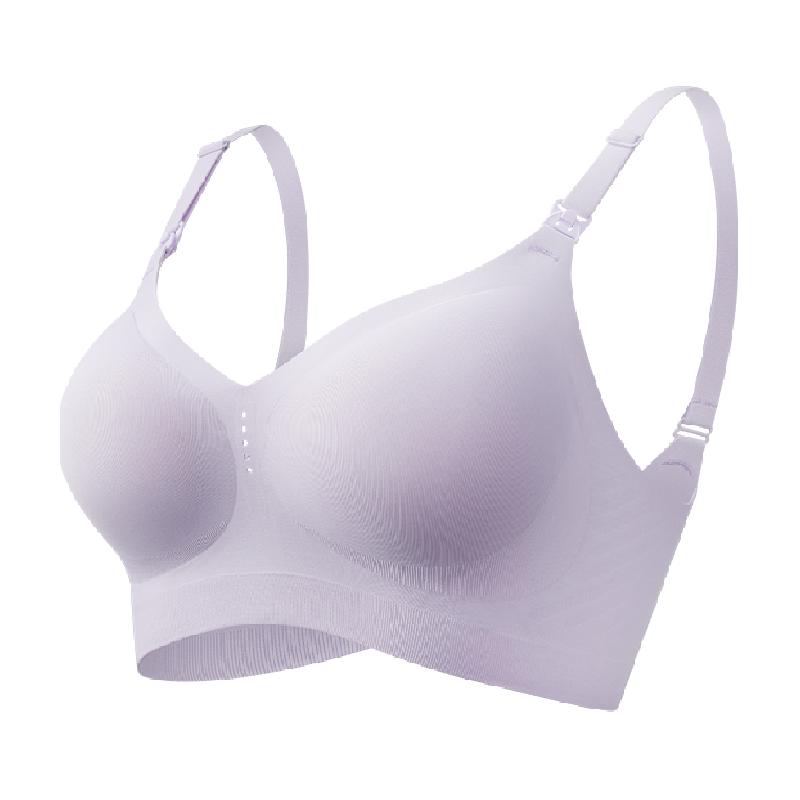嫚熙超皮哺乳内衣聚拢防下垂