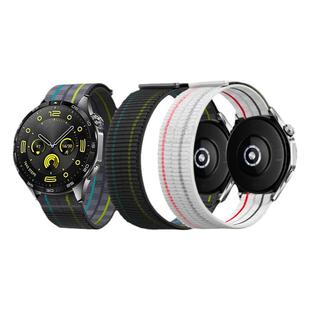 适用华为GT6pro手表带watch5纤维GT5尼龙watch4pro回环编织物watchgt3/2pro腕表新款男女荣耀GS3智能运动链