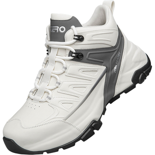 ZRO零度男鞋2025冬季新款高帮厚底百搭舒适男士旅游包底休闲鞋