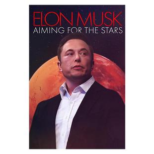 Elon Musk 埃隆马斯克海报 企业家名人航天航空 办公室励志装饰画