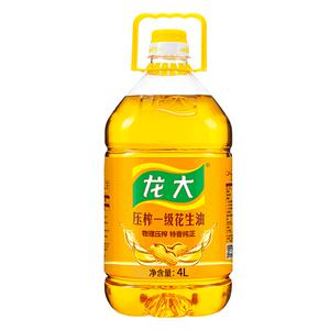 龙大桶装一级物理压榨花生油