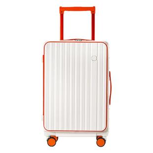 袋鼠侧开盖行李箱深仓开口2026新款耐用型女旅行拉杆密码登机20寸