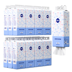 漫花25600张悬挂抽纸巾整箱装餐巾纸家用实惠装厕纸卫生纸巾擦手