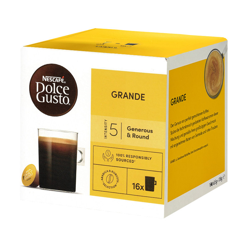 雀巢多趣酷思Dolce Gusto胶囊咖啡 卡布奇诺拿铁美式意式多种口味