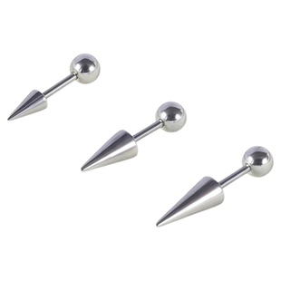 钛研社｜医学级钛钢精灵恶魔耳骨钉耳钉尖锥耳饰铆钉个性小众朋克