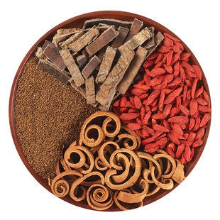 国强 枸杞菟丝子肉桂杜仲金刚茶翻牌子茶 左归饮中药饮片药厂直销