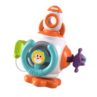 益智口袋忙碌球婴幼儿0-1岁曼哈顿手抓抚触球6宝宝训练六面体玩具