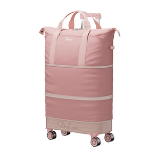 旅行包大容量可折叠行李袋轻便拉杆包结实耐用短途出差专用登机包
