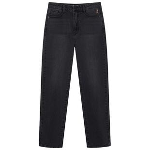 TeenieWeenie小熊奥莱冬装弹力牛仔裤锥形裤长裤宽松时尚裤子女士