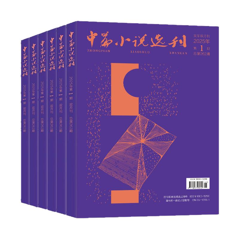中篇小说选刊杂志2025年1/2/3/4期双月刊(增刊/全年订阅/2024年1-12月)文学文摘阅读书籍近现代当代中长篇小说月报收获2023过刊