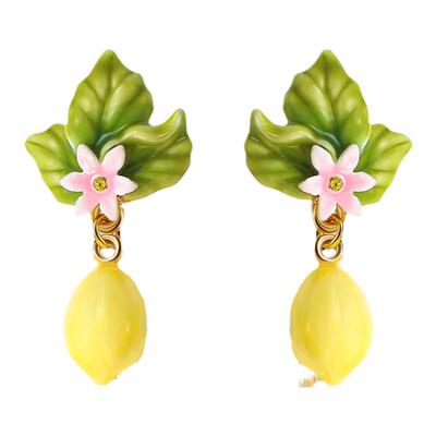 JuicyGrape柠檬水果耳钉