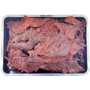 包邮 兴安情牛肉干超干大片250g 风干细条内蒙古阿希达火山石烘烤