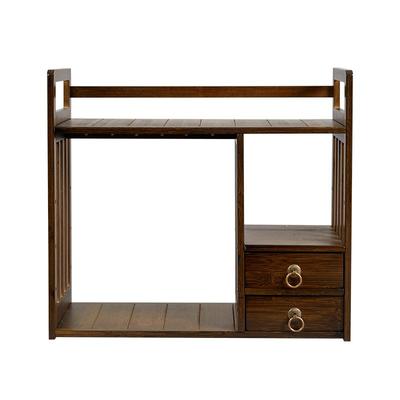 六品堂毛笔挂架文房置物架多功能