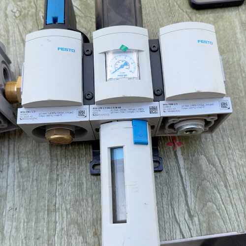 询价-费斯托MS6EM112气源处理三联件灰色主体配蓝色手