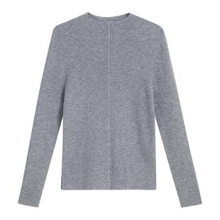 YINER音儿专选冬季美丽诺羊毛无缝一体打底毛针织衫