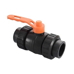 PE水管球阀双活接全塑阀门20 25 32 40 50 63 75 90 110水管开关