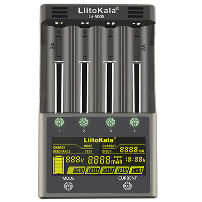 26650智能4槽18650usb镍氢锂电池