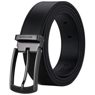 七匹狼官方正品皮带真皮