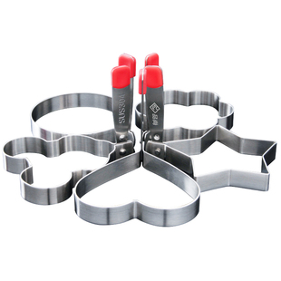 304不锈钢煎蛋模具爱心模型荷包蛋煎鸡蛋模具心形煎蛋器煎饼加厚