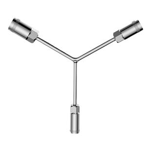 内六角螺丝刀套筒10号扳手拧螺母神器外三角三叉Y型Y字汽修多头用