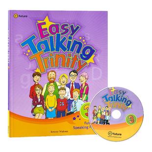 【进口直营】英文原版easy talking trinity 3级学生书少儿英语训练教材6-12岁麦克森圣三一日常口语专项小学初级入门强化练习训练