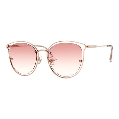 帕森镂空猫眼腮红太阳镜