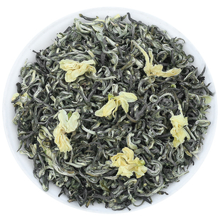 独立小袋装2025明前新茶浓香炒花飘雪茉莉花茶叶特级四川雅安250g