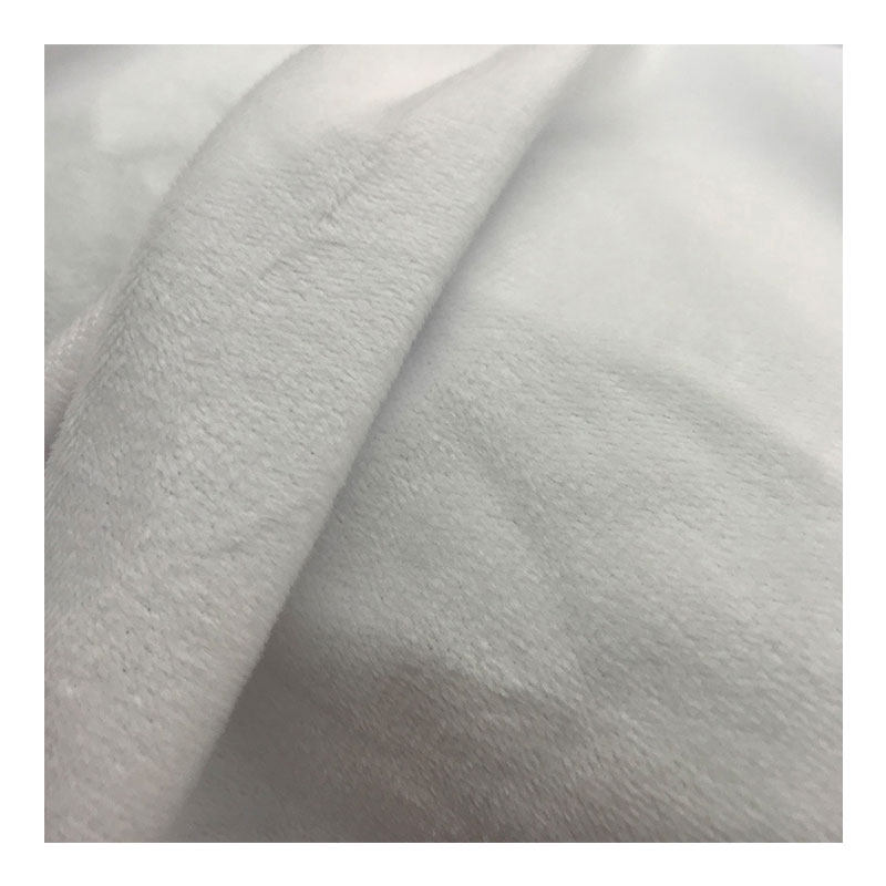 水晶绒超柔数码印花毛绒玩具布料