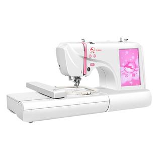 缝纫机飞鹿9860全自动小型绣花机家用缝纫刺绣一体机多功能