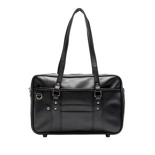 日系基础校供款制服包学院风学生书包PU皮手提单肩包通用女包斜挎