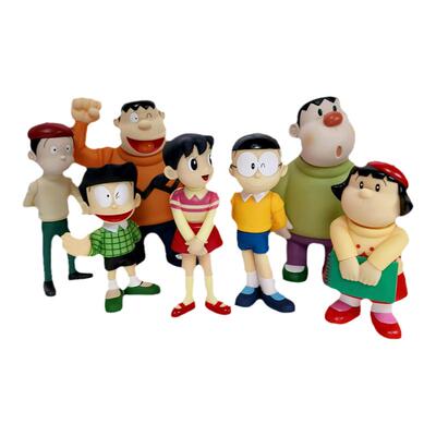 全家福大雄静香情侣玩偶摆件礼物