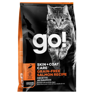 GO猫粮美毛护肤三文鱼室内猫进口成猫护关节16lb(7.26kg)