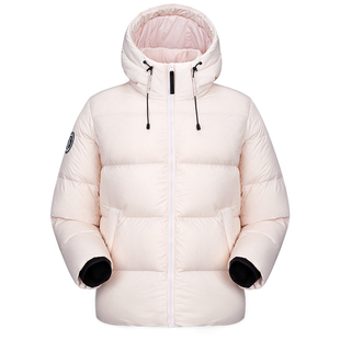 企鹅【软乎乎】羽绒服女2025冬季新款加厚保暖连帽短款面包服外套