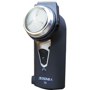 超人剃须刀单刀头充电式电动刮胡刀鬓角长须修剪器老人胡须刀SA70