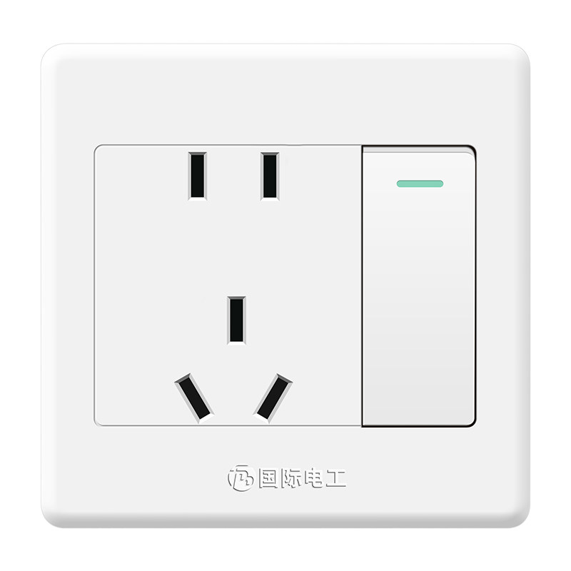 国际电工86型暗装墙壁开关插座