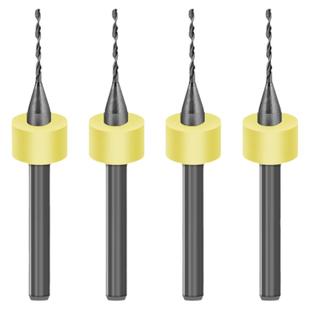 pcb钻头钨钢微型小钻头合金超细0.8/1/1.5mm高硬度精密硬质麻花钻