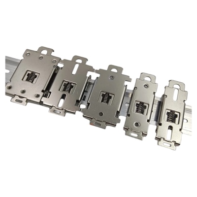 导轨安装支架35mm导轨固定卡扣