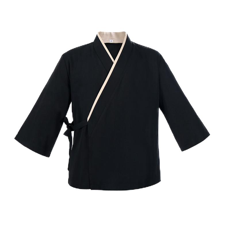 春季日料店工作装韩式餐厅男女服务员工作服寿司店日式和风料理服