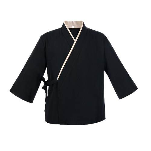 春季日料店工作装韩式餐厅男女服务员工作服寿司店日式和风料理服