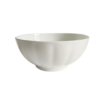 景德镇白瓷日式大众南瓜碗