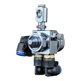 德国ST-6R自动喷头鸡蛋液食用油ST-5R圆雾丸吹打标记油漆自动喷枪