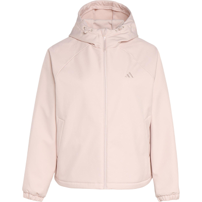 Adidas/阿迪达斯正品2025冬季款女士日常连帽运动宽松外套KS2761